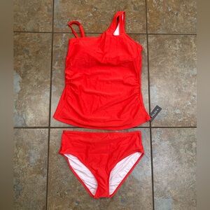 Vibrant Red Women's Bikini Set